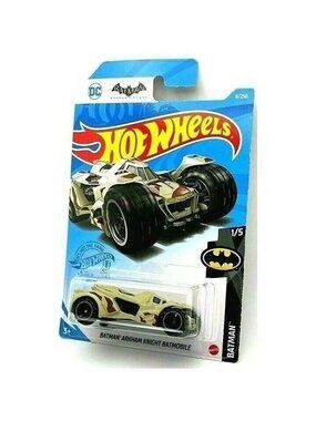 Die Cast Hot Wheels 2020 CAMO Arkham Knight Batmobile Batman 1/5 Card 8/250